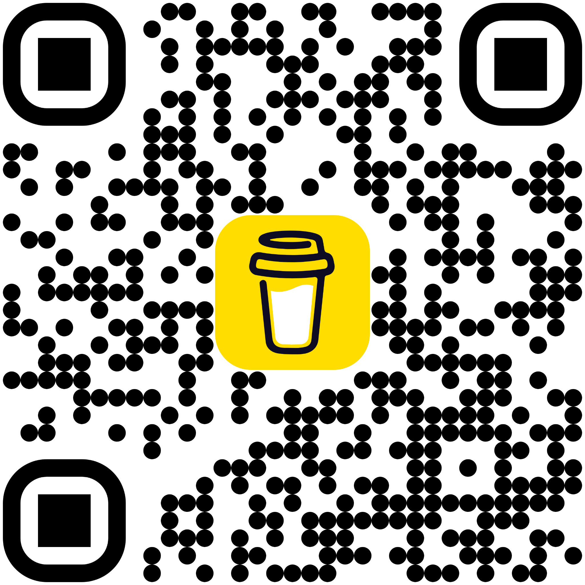 QR code to support OpenCourts on Buy Me a Coffee